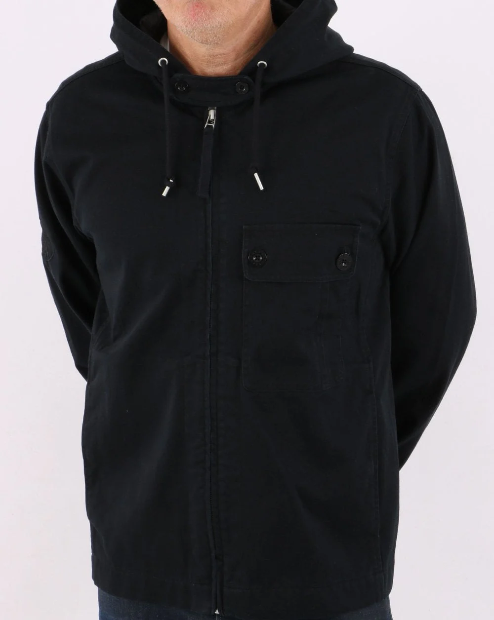 Pretty Green Sigma Cotton Jacket Black - Image 4