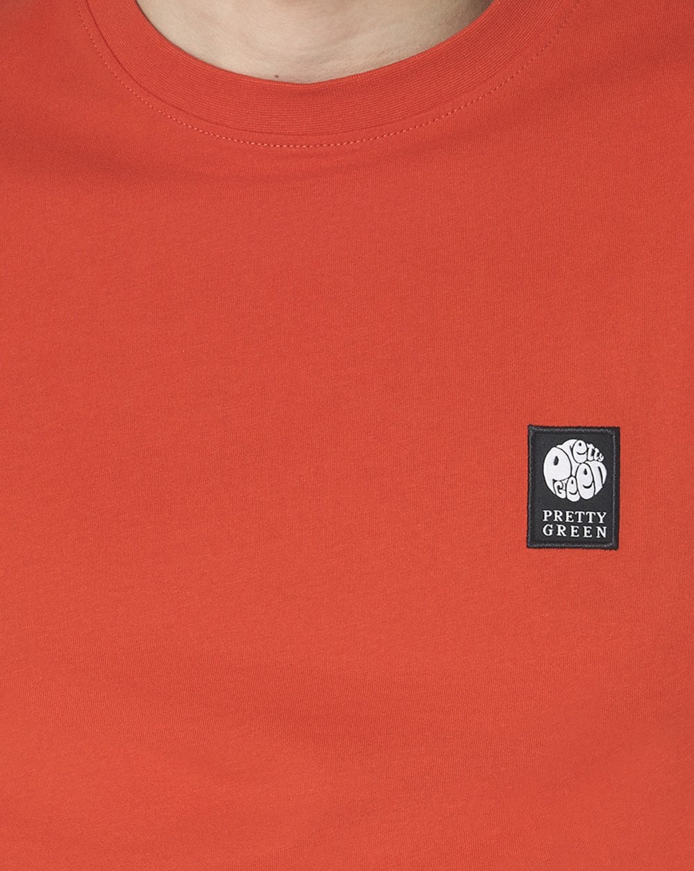 Pretty Green Sinclair T Shirt Bright Red - Image 2