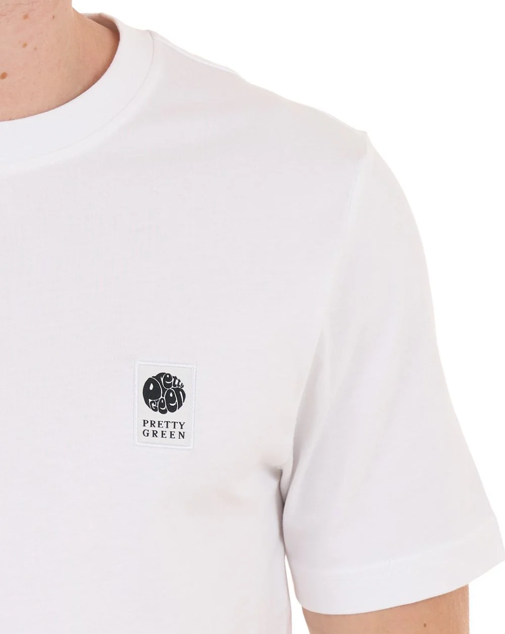 Pretty Green Sinclair T Shirt White - Image 4