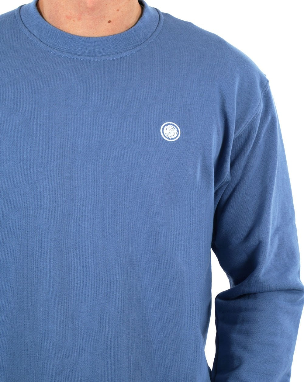 Pretty Green Standards Crew Sweat Blue - Image 2