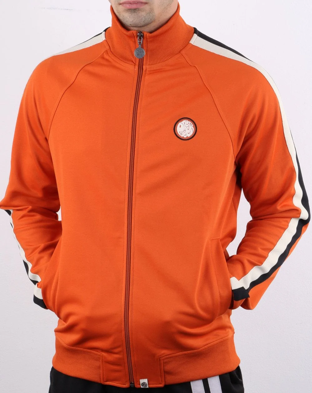 Pretty Green Tilby Track Top Orange - Image 3