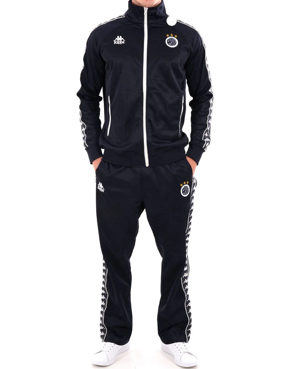 Pretty Green X Kappa Maine Road Track Top Navy - Image 4