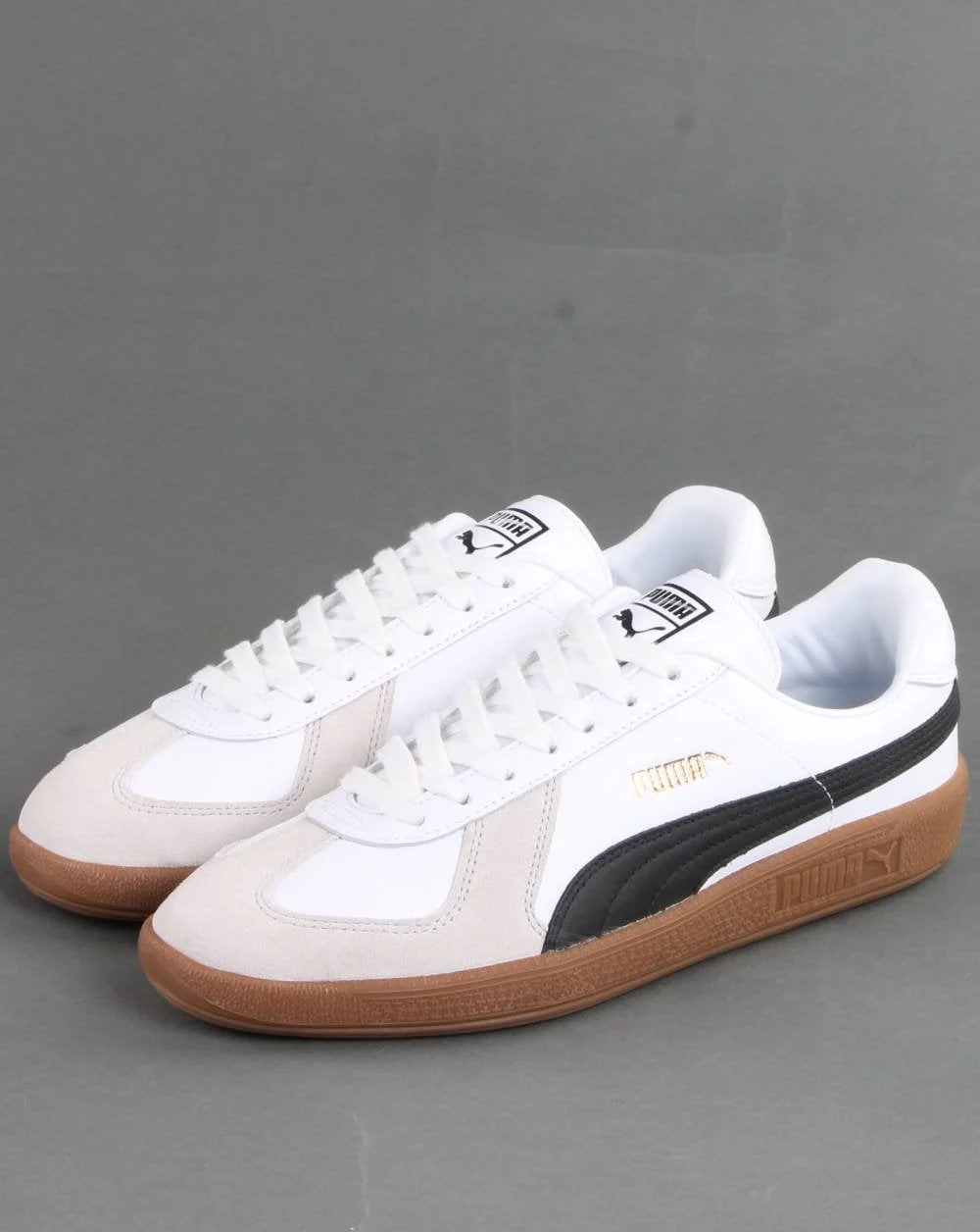Puma Army Og Trainer White/Black/Gum - Image 3