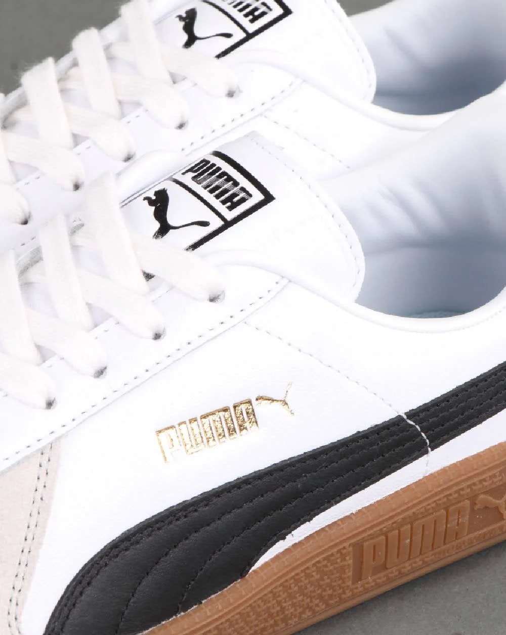 Puma Army Og Trainer White/Black/Gum - Image 4