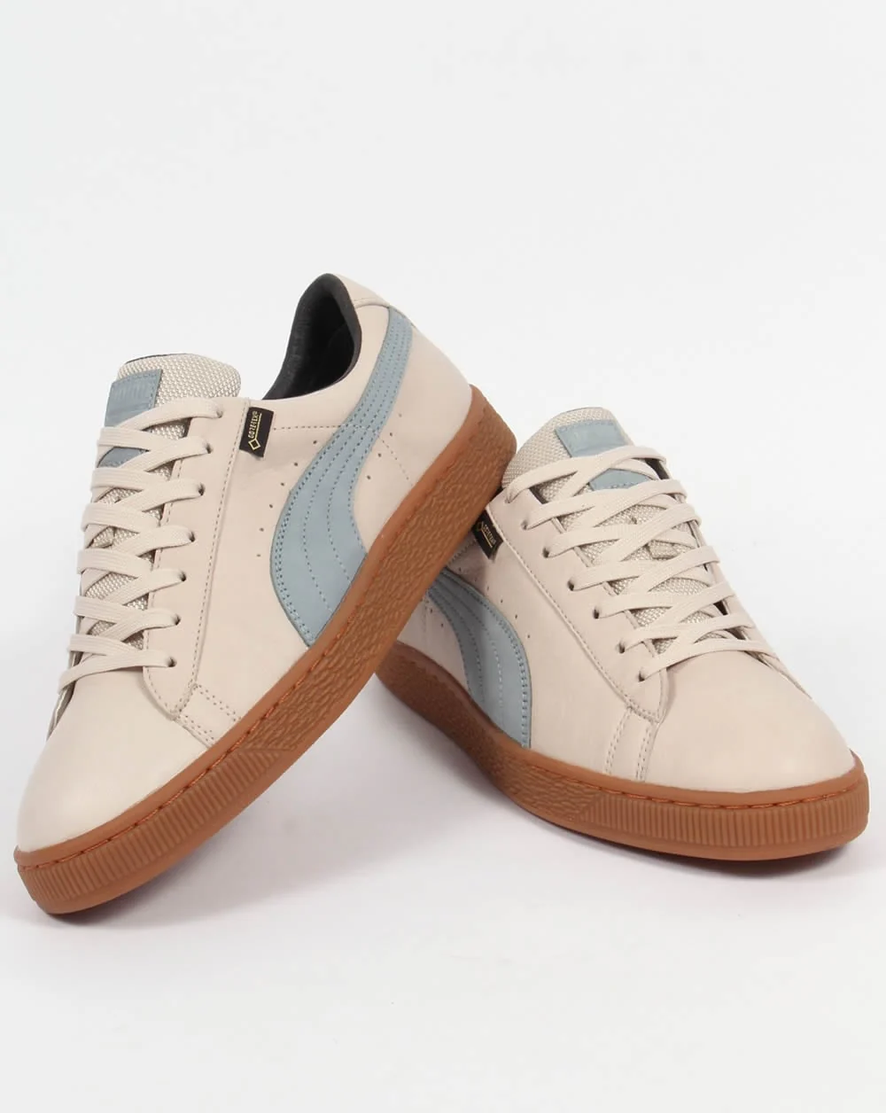 Puma Basket Gortex Trainers Birch/Slate - Image 3
