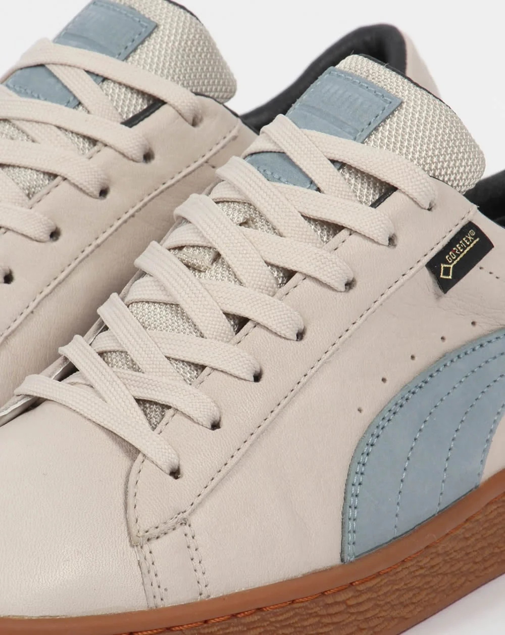 Puma Basket Gortex Trainers Birch/Slate - Image 4