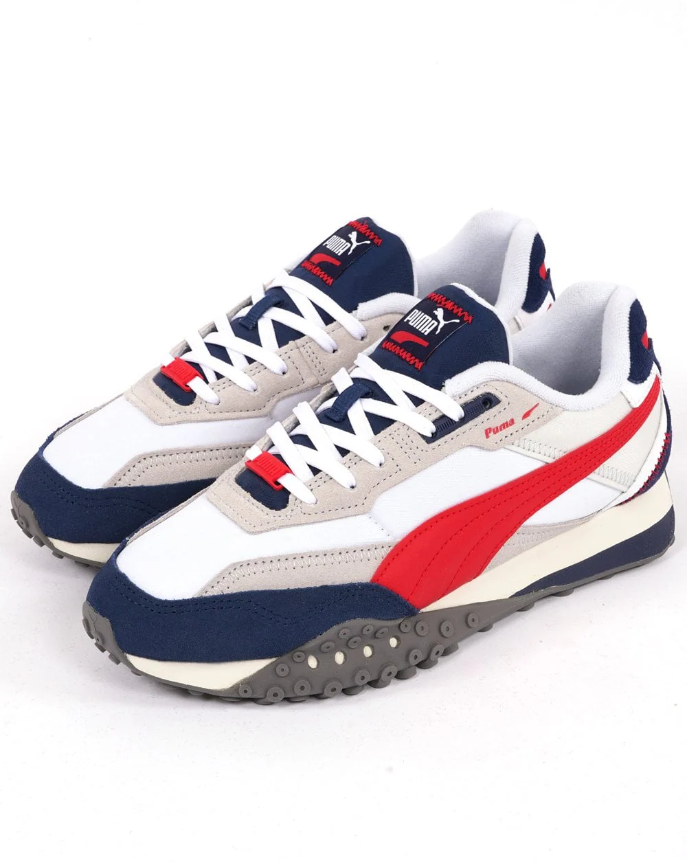 Puma Blktop Rider Trainer White/Persian Blue - Image 2