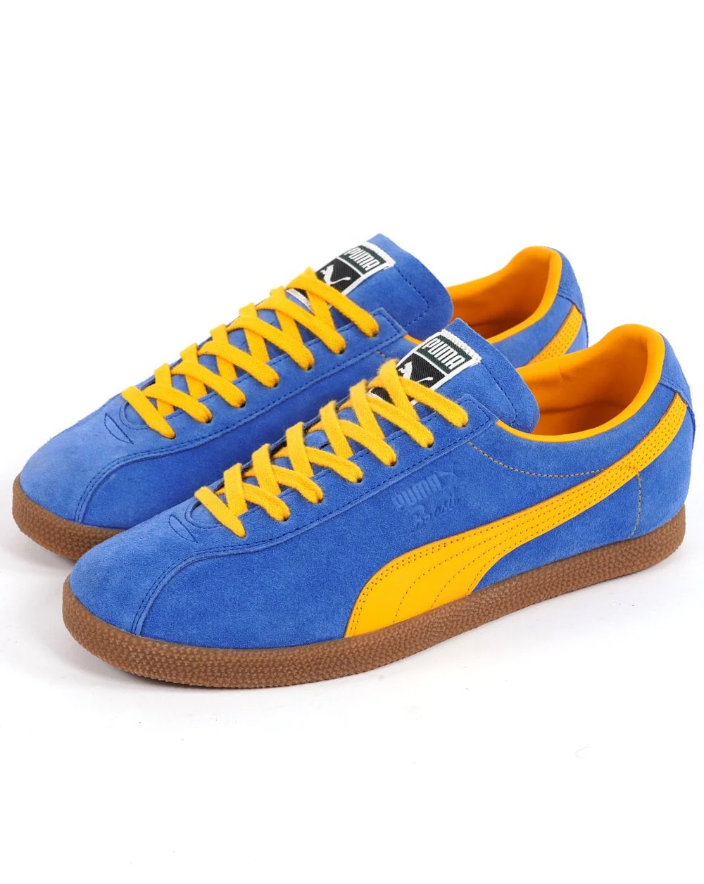 Puma Brasil Trainer Blue / Yellow - Image 3