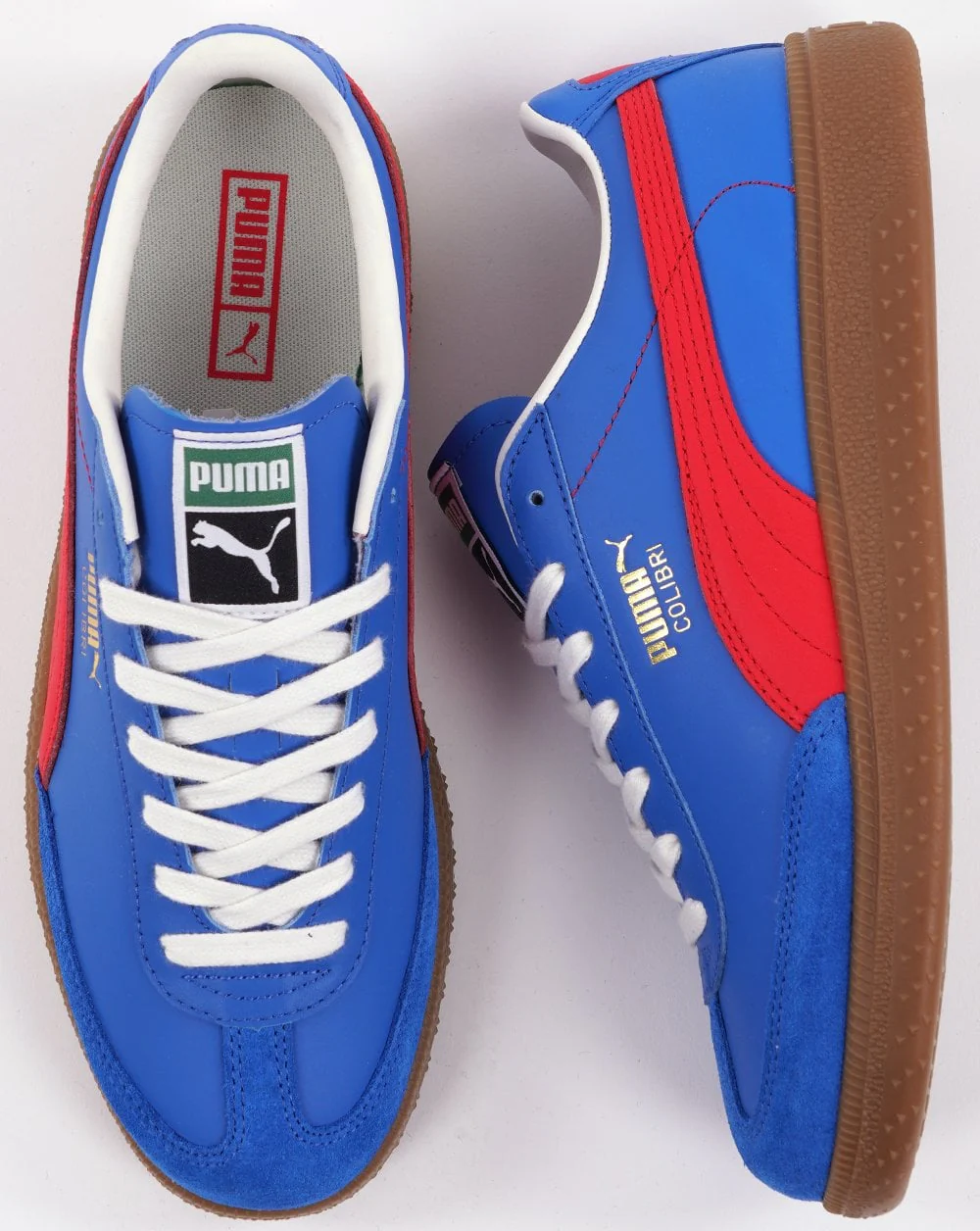 Puma Colibri OG Trainer Royal Blue/Red - Image 4