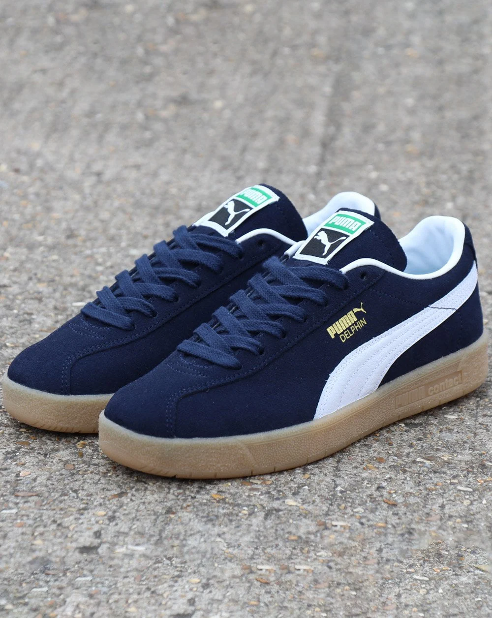 Puma Delphin Trainer Navy/White - Image 2