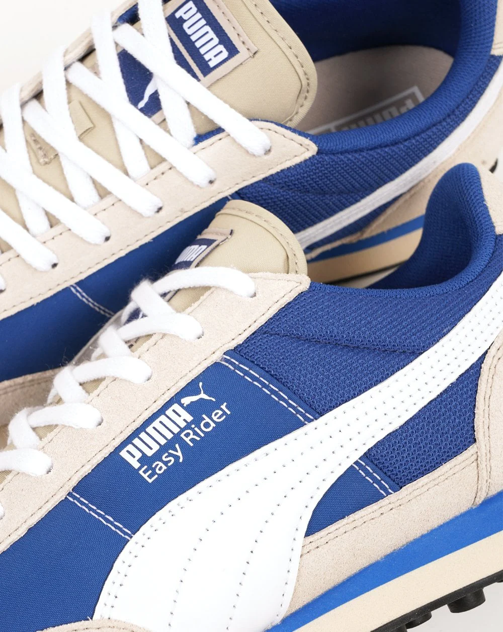 Puma Easy Rider Thrive & Triumph Trainers Blue/White - Image 3
