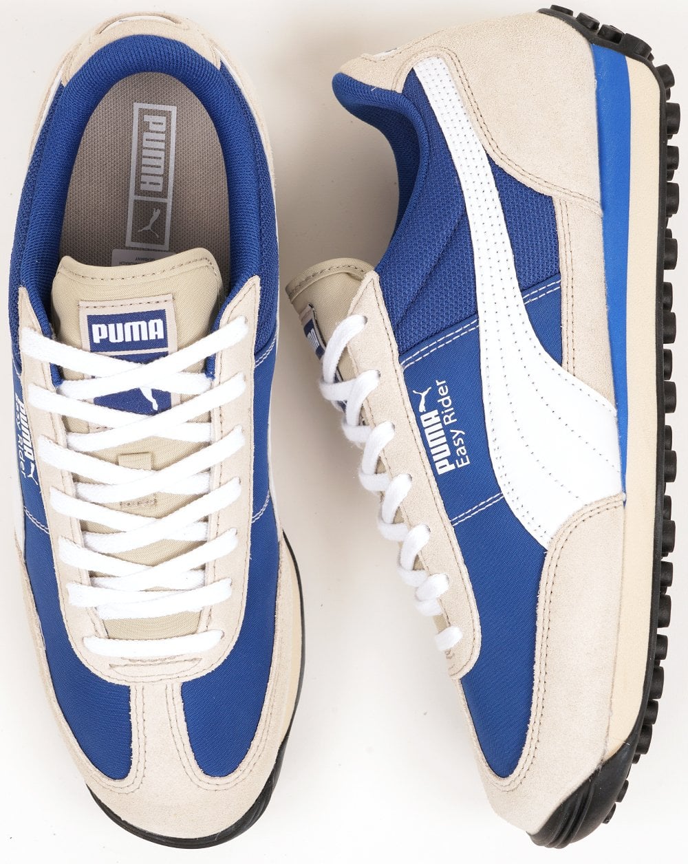 Puma Easy Rider Thrive & Triumph Trainers Blue/White - Image 4