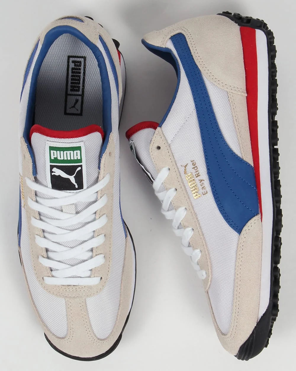 Puma Easy Rider Trainers White/True Blue - Image 2