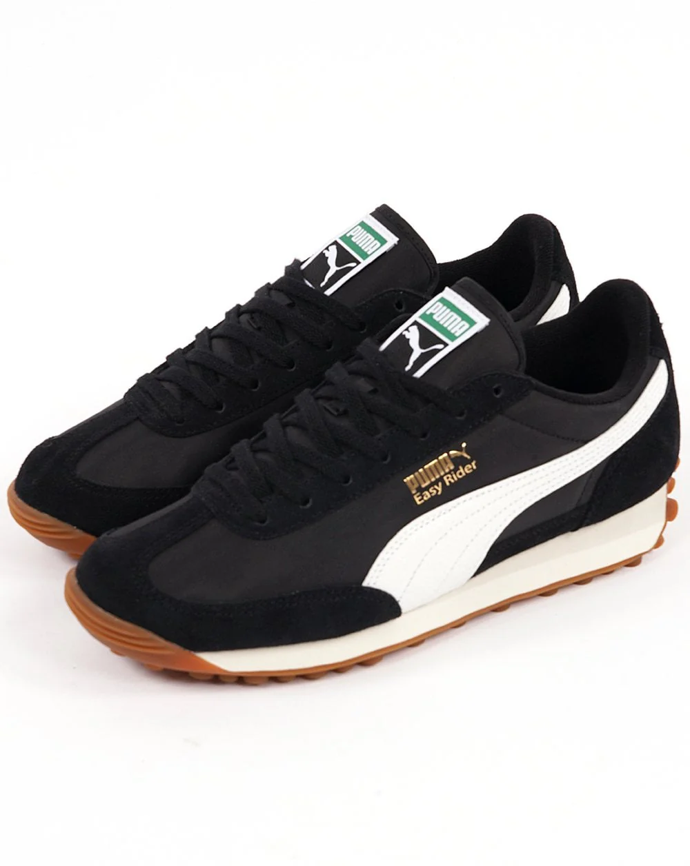Puma Easy Rider Vintage Trainer Black/White - Image 2