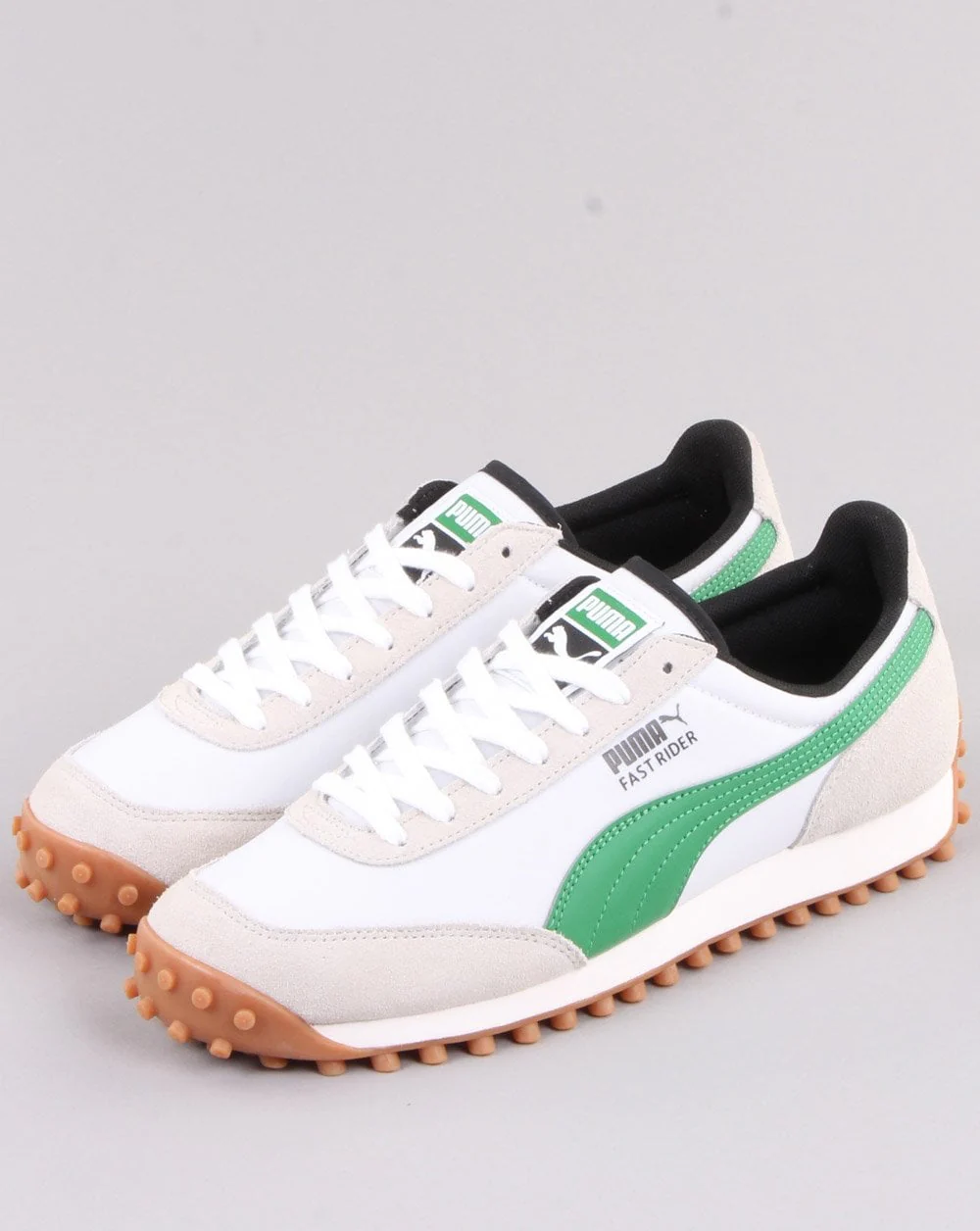 Puma Fast Rider Source Trainer White/Green - Image 2