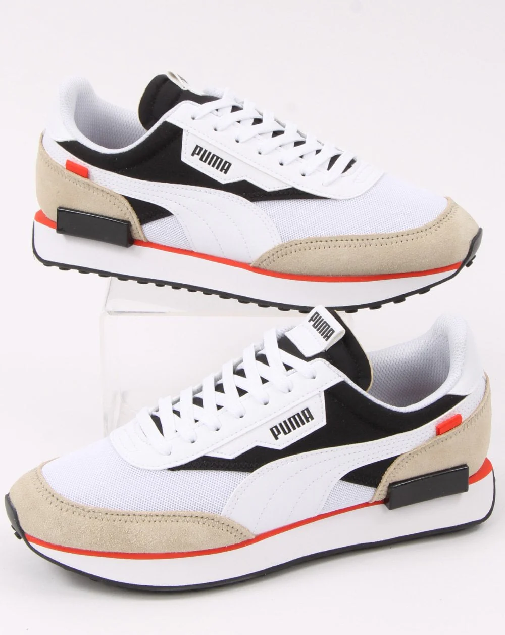 Puma Future Rider Core Trainers White/Black