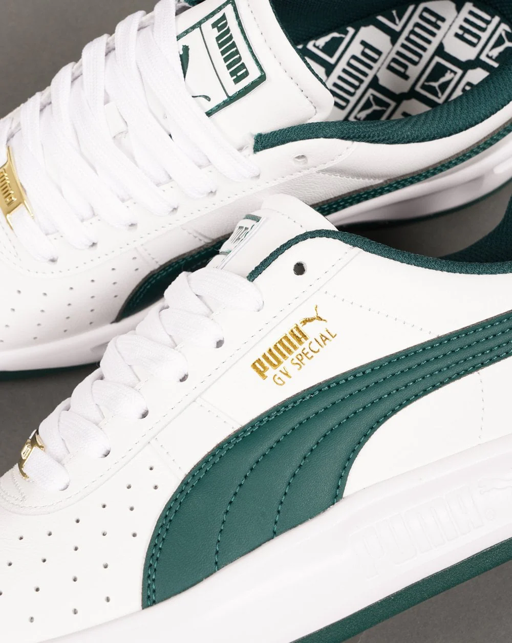 Puma GV Special Trainer White / Green / Gold - Image 2