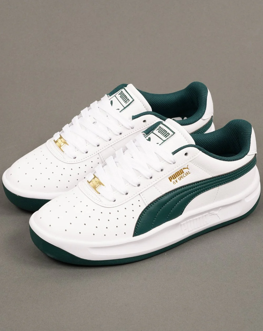 Puma GV Special Trainer White / Green / Gold - Image 3