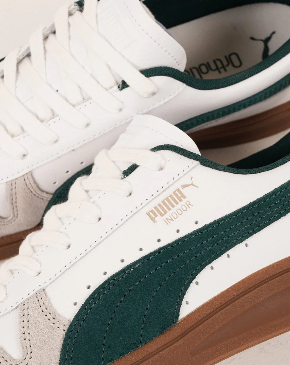 Puma Indoor Trainer White Green - Image 4