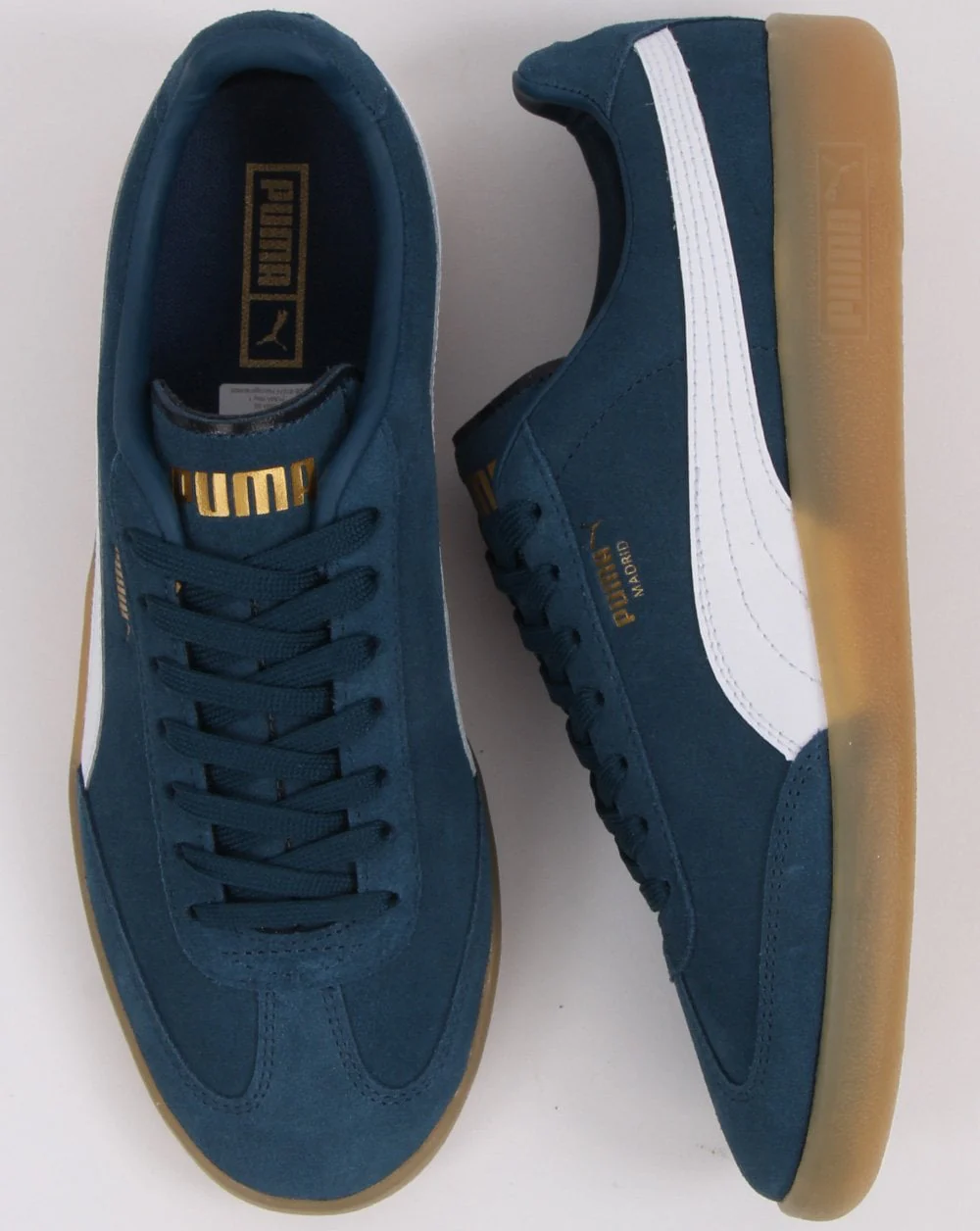 Puma Madrid Trainer Blue/white - Image 3