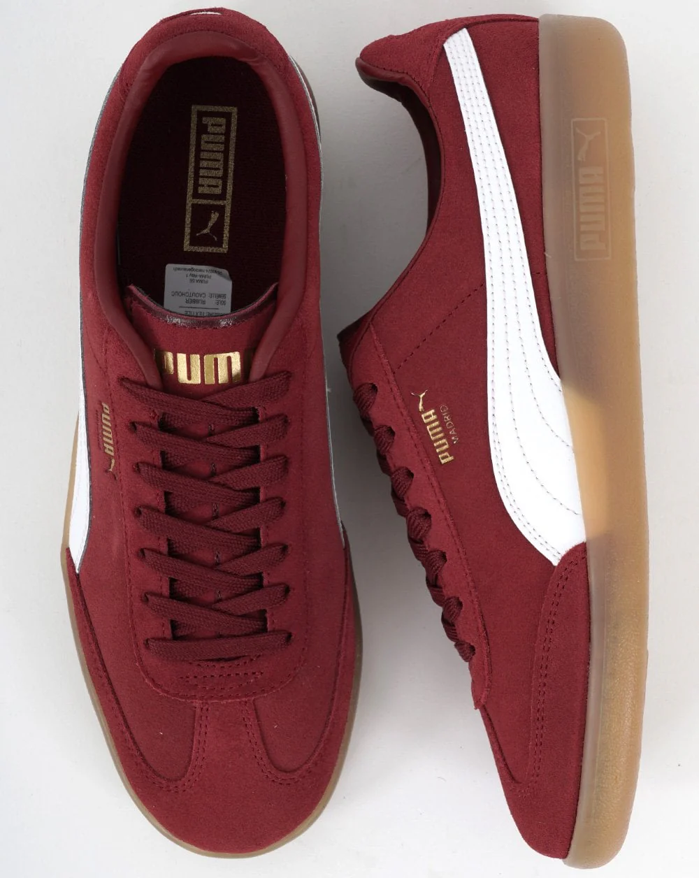 Puma Madrid Trainer Persian Red/White - Image 2