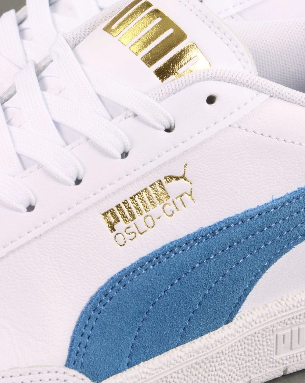 Puma Oslo City Trainers White/Blue - Image 4