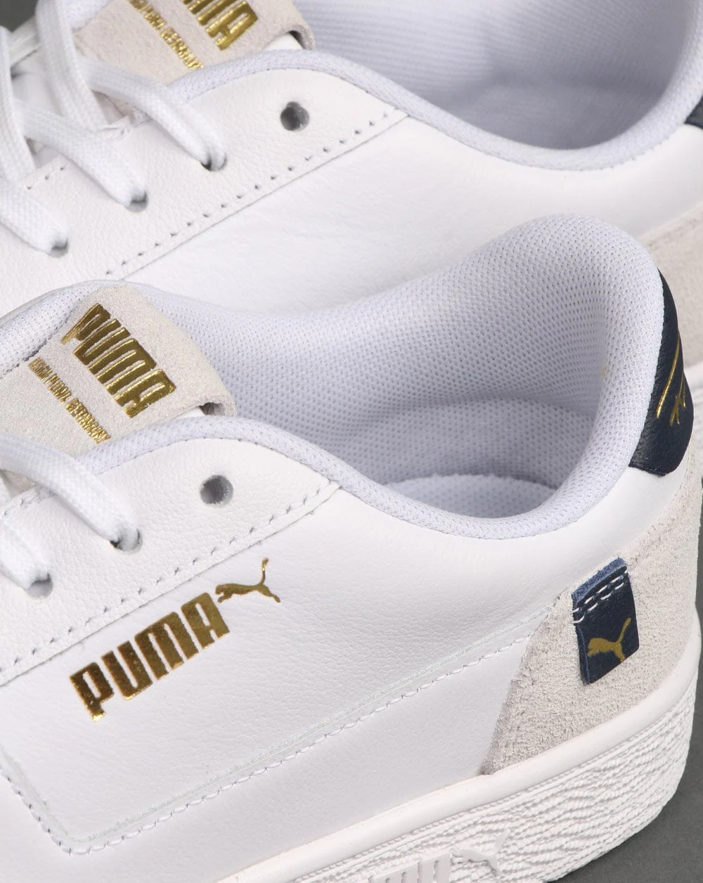 Puma Ralph Sampson Trainer White/Navy - Image 4