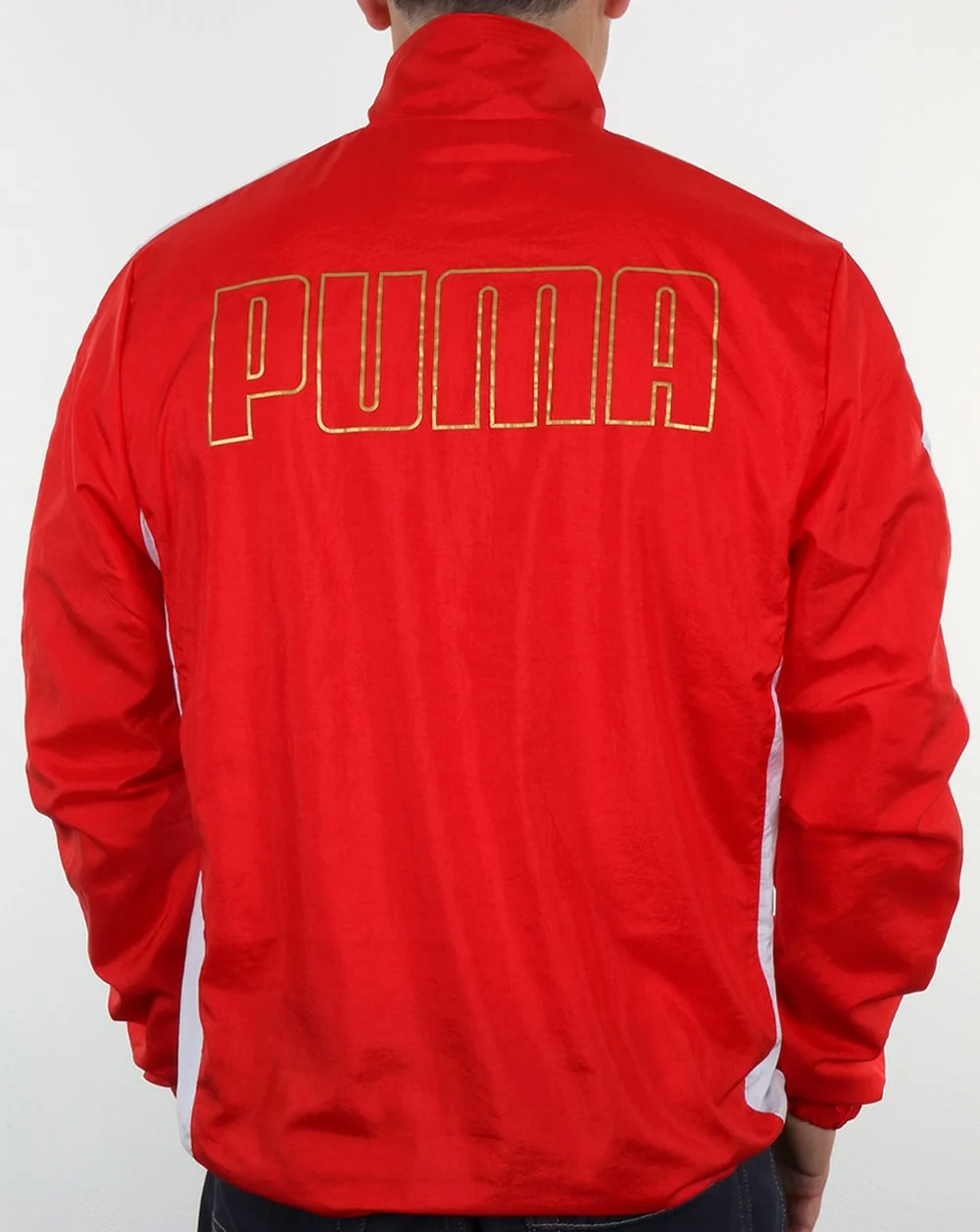 Puma Savannah Bboy Jacket Red/white - Image 4