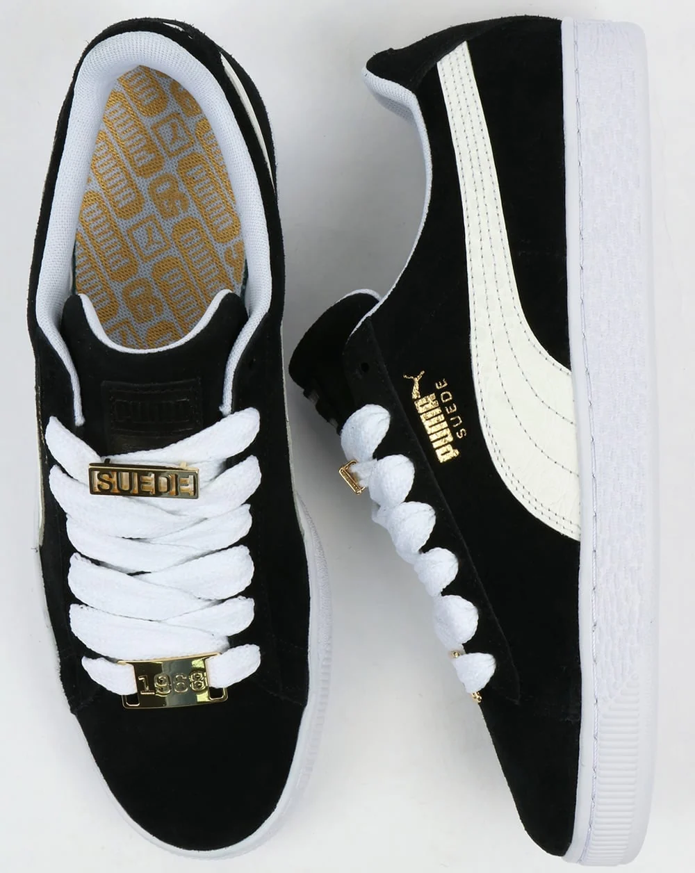 Puma Suede Classic Bboy Fabulous Trainers Black/white - Image 2