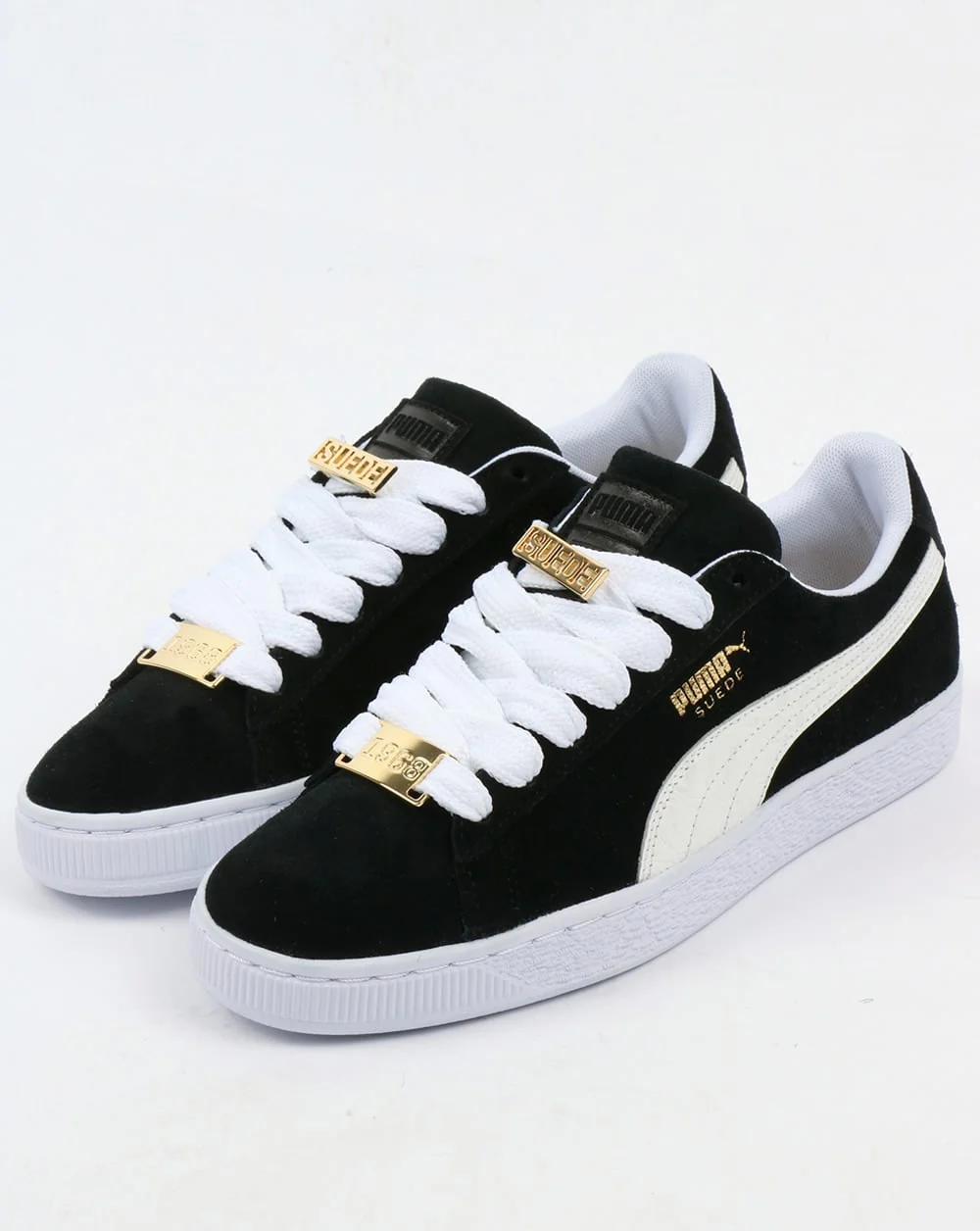 Puma Suede Classic Bboy Fabulous Trainers Black/white - Image 4