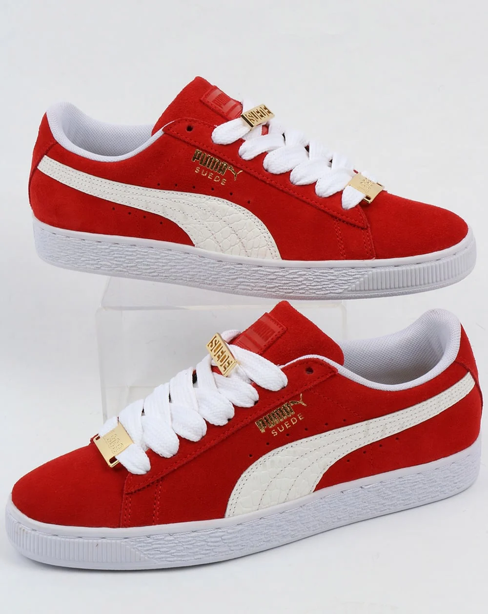Puma Suede Classic Bboy Fabulous Trainers Red/white