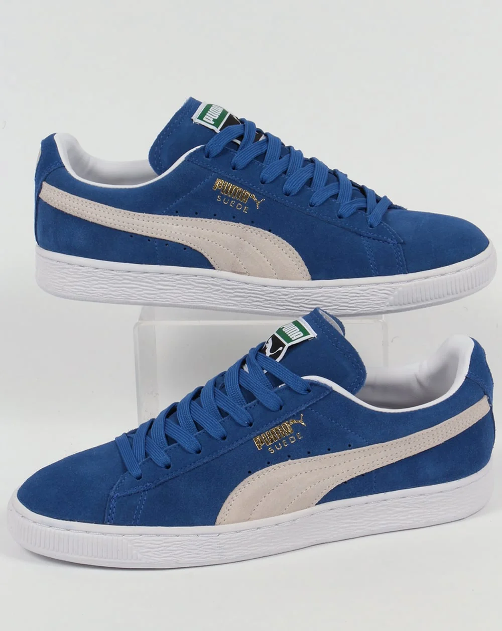 Puma Suede Classic Trainers Olympia Blue/White