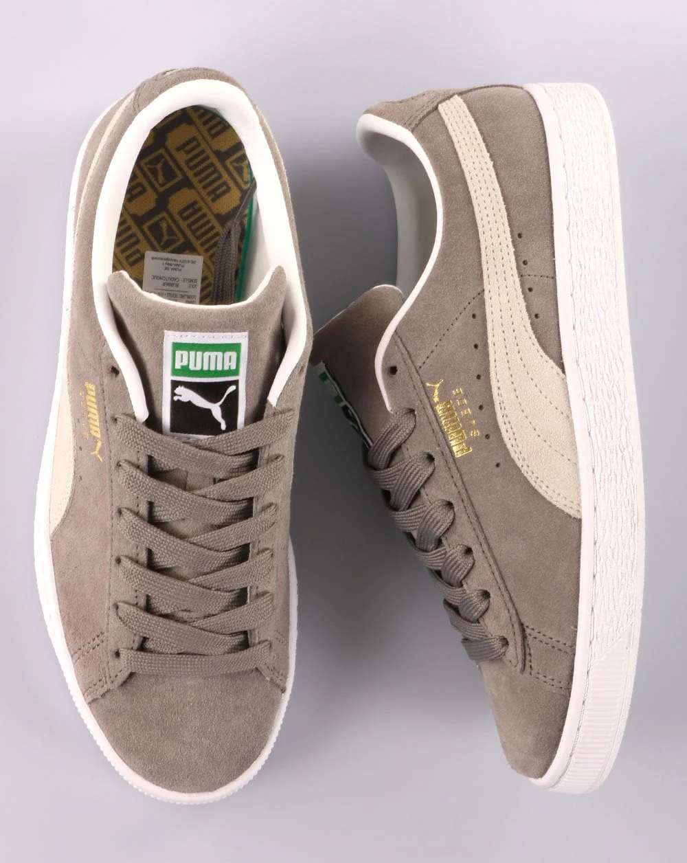 Puma Suede Classic Xxi Trainer Grey/White - Image 2
