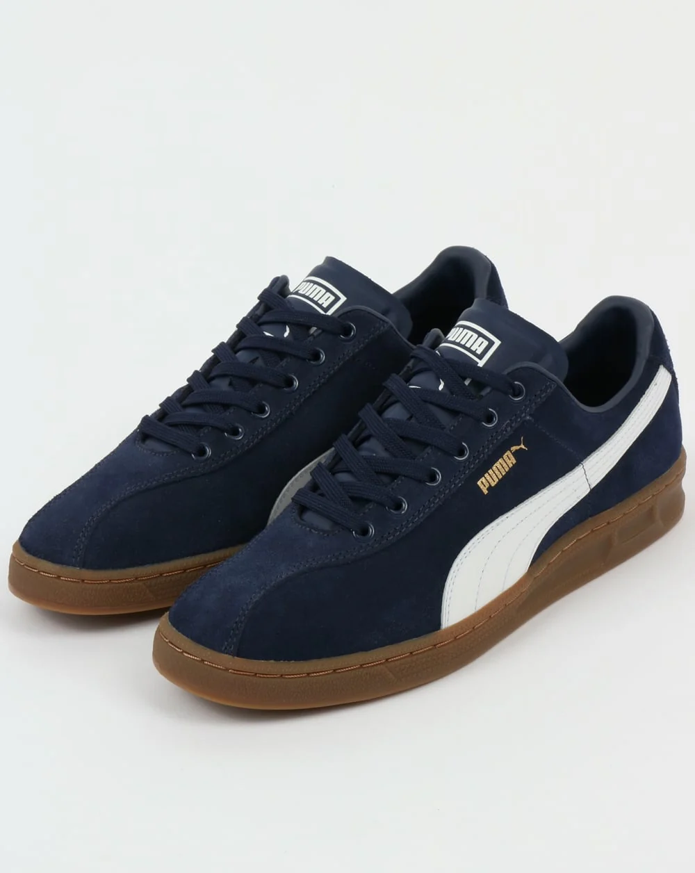 Puma TK Indoor Heritage Trainers Navy - Image 3