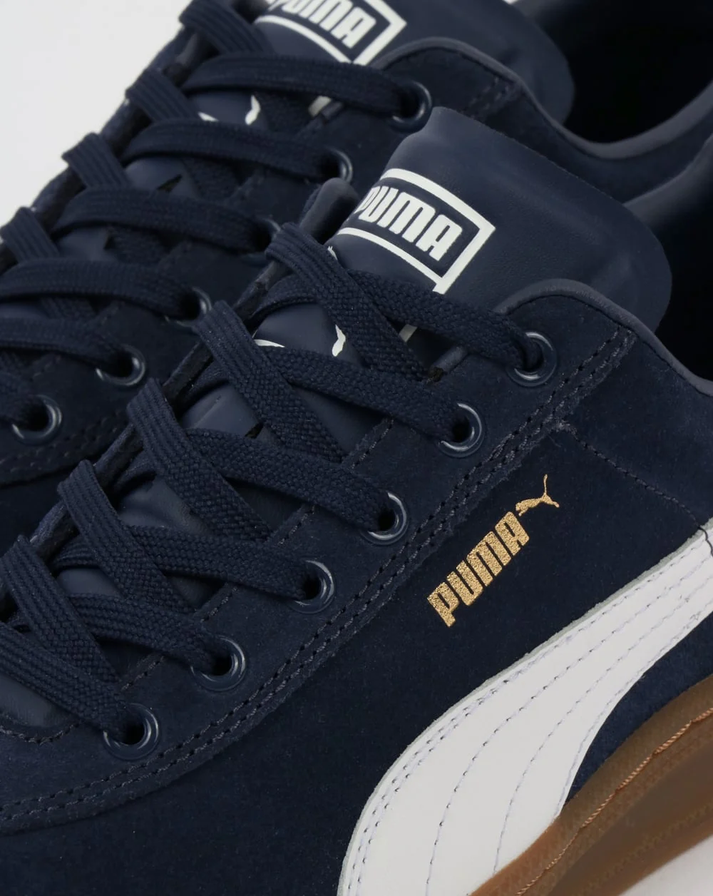 Puma TK Indoor Heritage Trainers Navy - Image 4