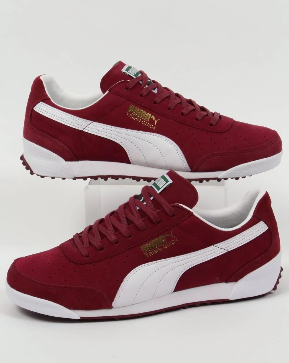 Puma Trimm Quick OG Elite Trainers Burgundy/White