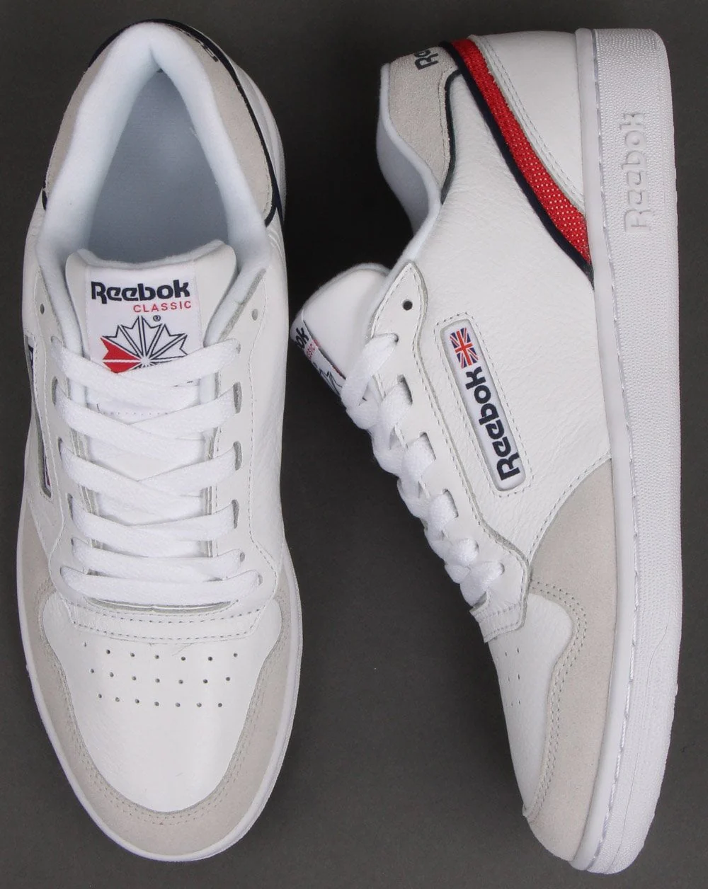 Reebok Act 300 Trainers White/navy/red - Image 2
