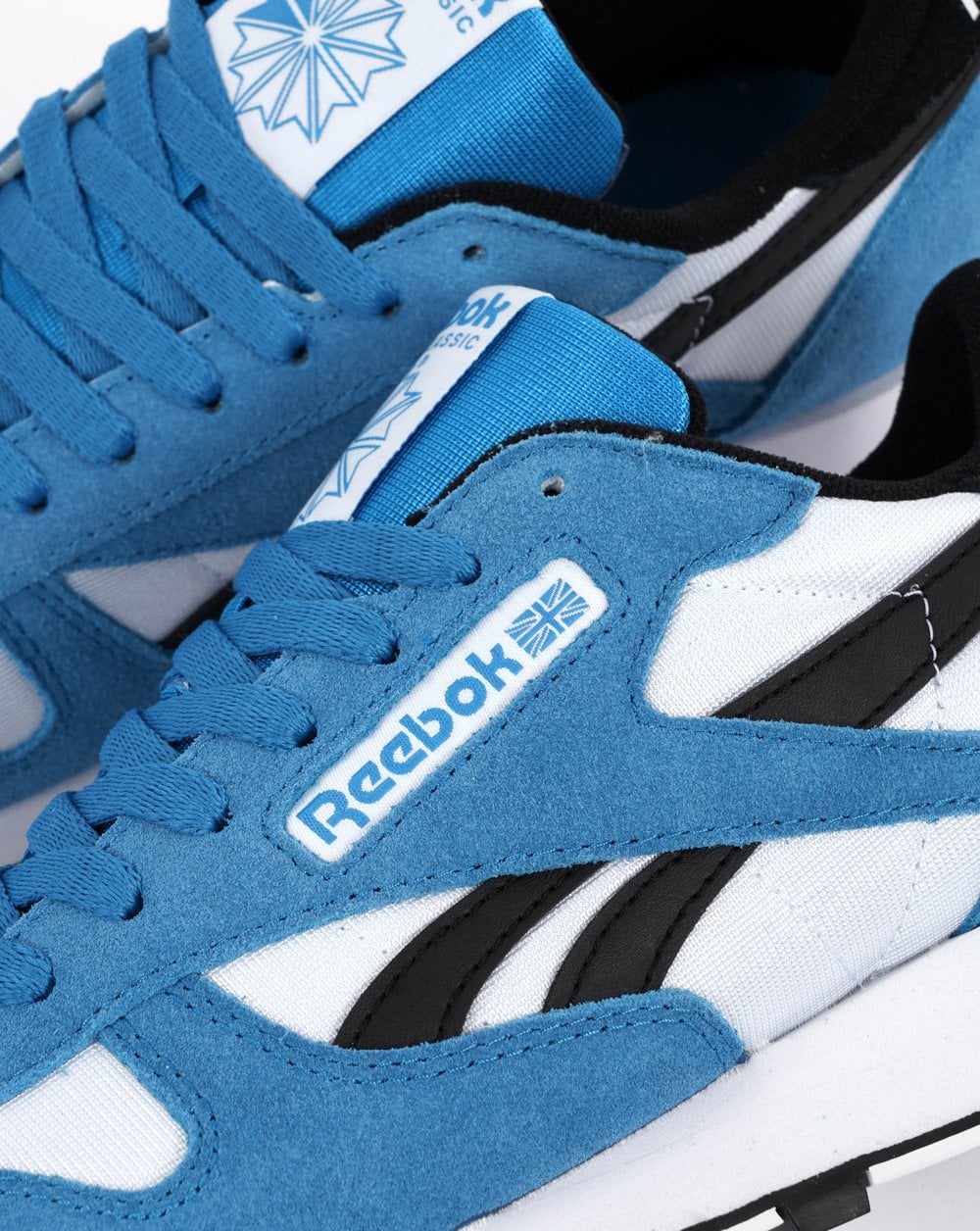 Reebok Classic Trainers Royal/White/Black - Image 3