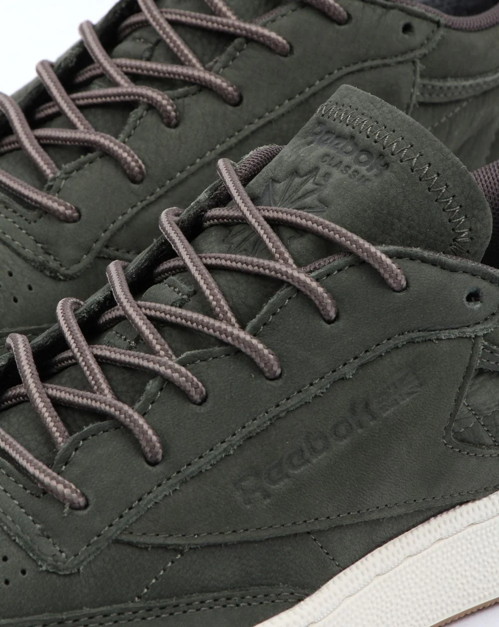 Reebok Club C 85 Wp Trainers Hunter Green/grey - Image 4
