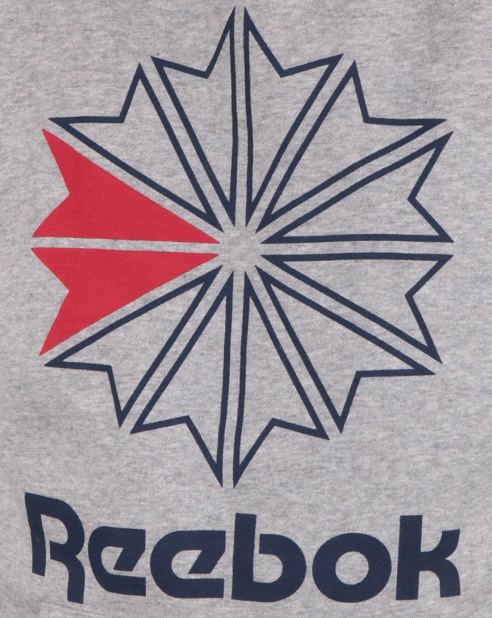 Reebok Starcrest Hoody Grey Heather - Image 2