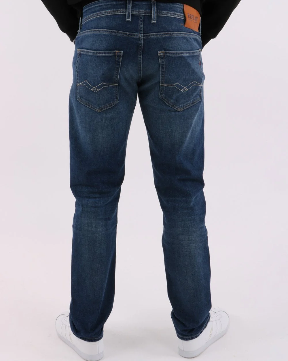 Replay Grover Jeans Medium Blue - Image 3