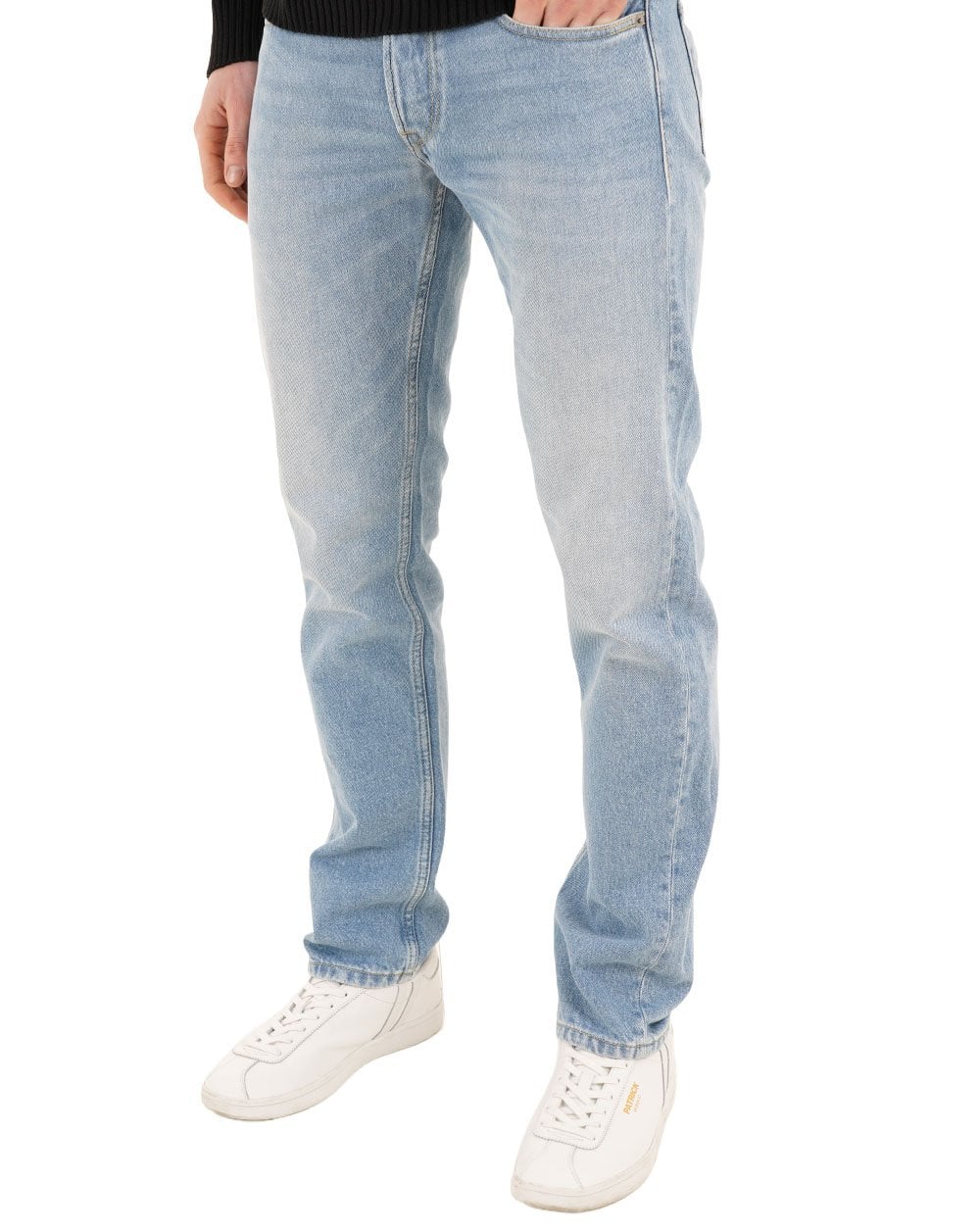 Replay Grover Straight Fit Jeans Light Blue - Image 3