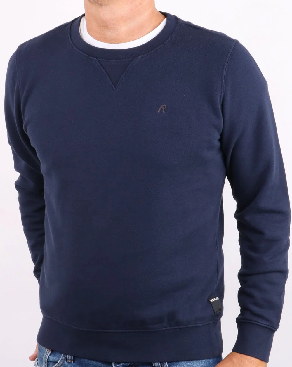 Replay Sweatshirt Blue - Image 2
