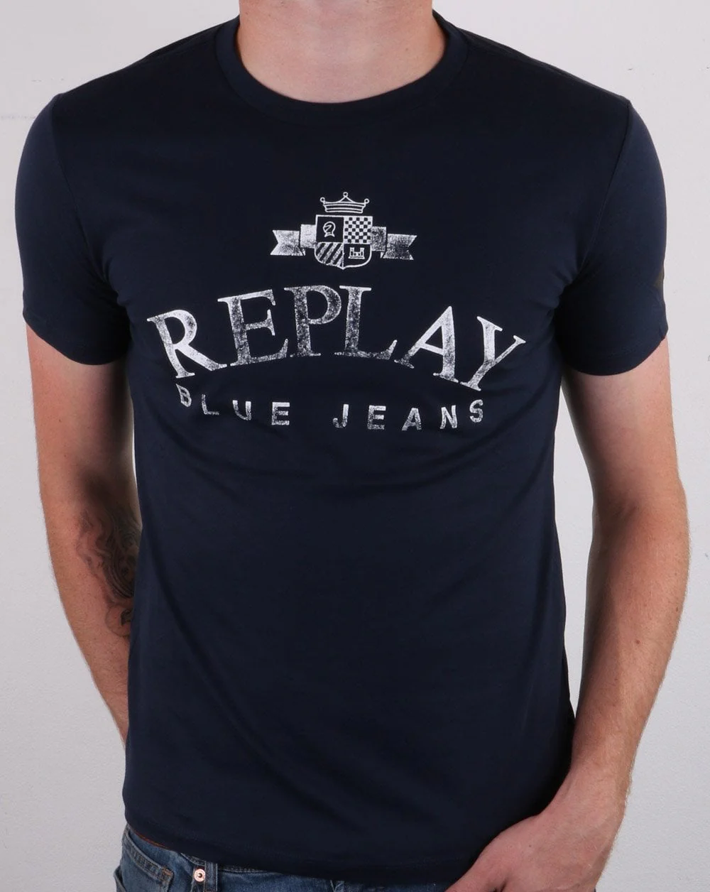 Replay T-shirt Blue - Image 2