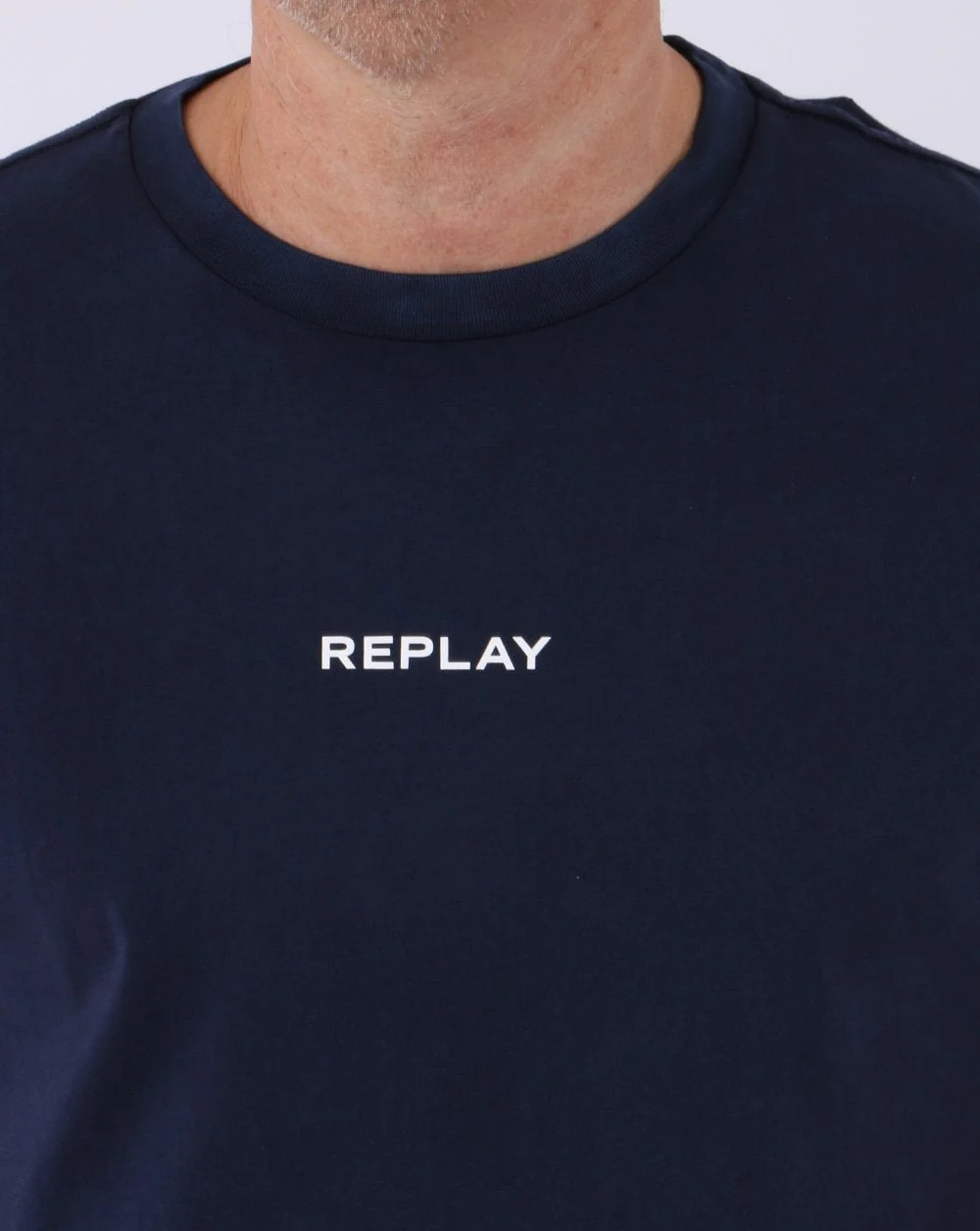 Replay T-shirt Navy - Image 2