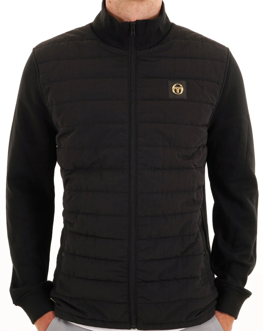 Sergio Tacchini Abri Hybrid Jacket Black