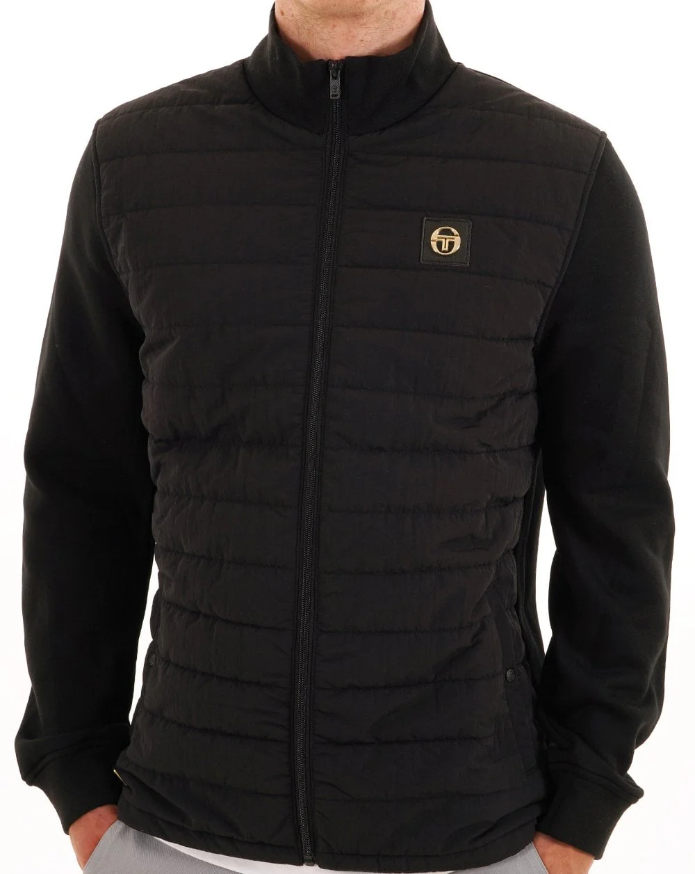 Sergio Tacchini Abri Hybrid Jacket Black - Image 3