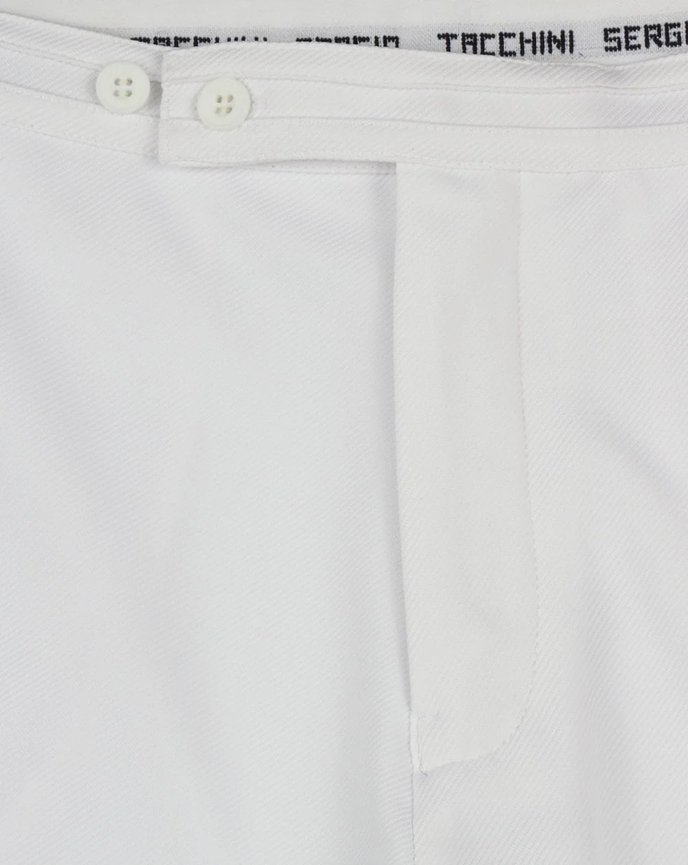 Sergio Tacchini Archivio Shorts White/Navy - Image 2