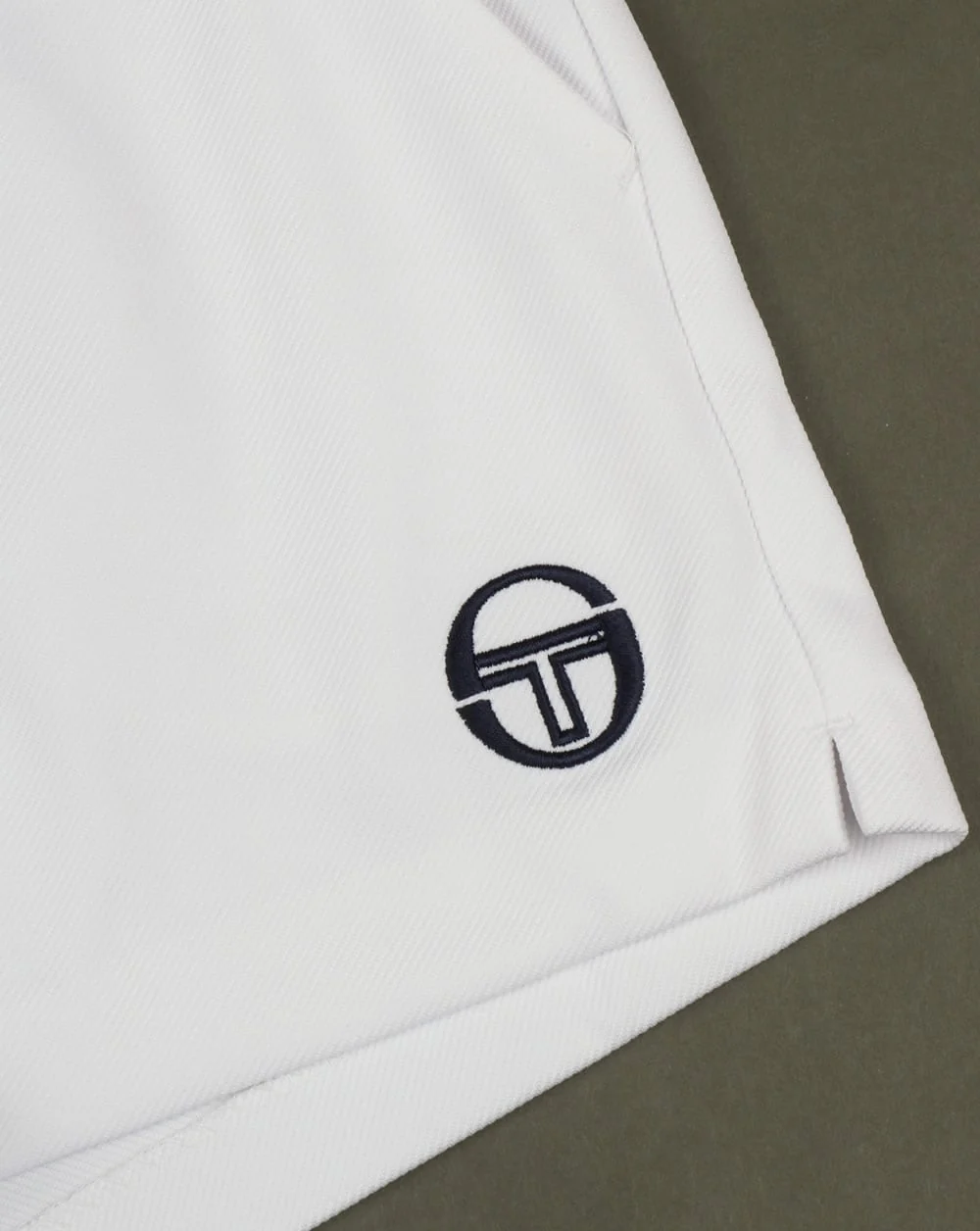Sergio Tacchini Archivio Shorts White/Navy - Image 3