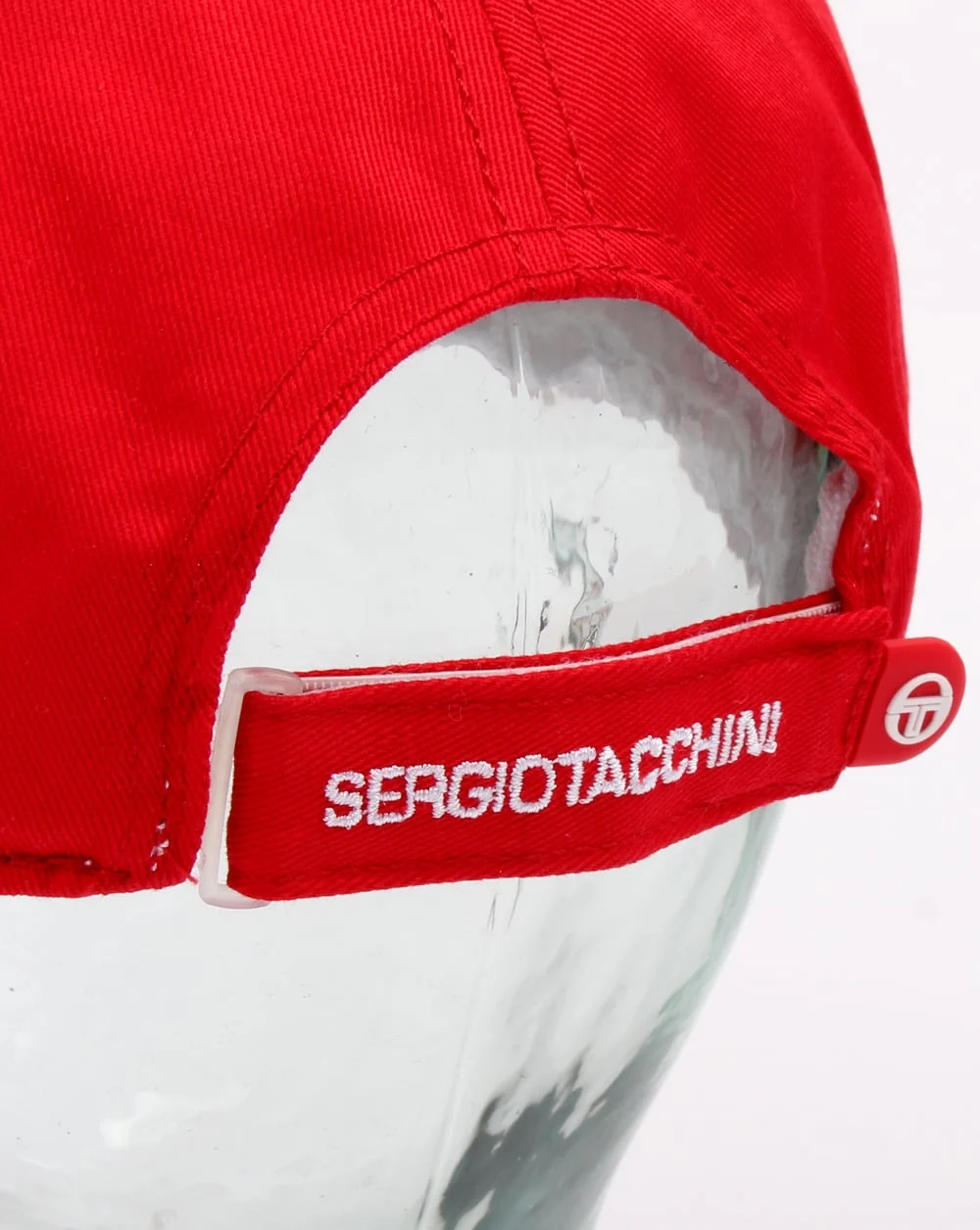 Sergio Tacchini Baseball Cap Red/white - Image 3
